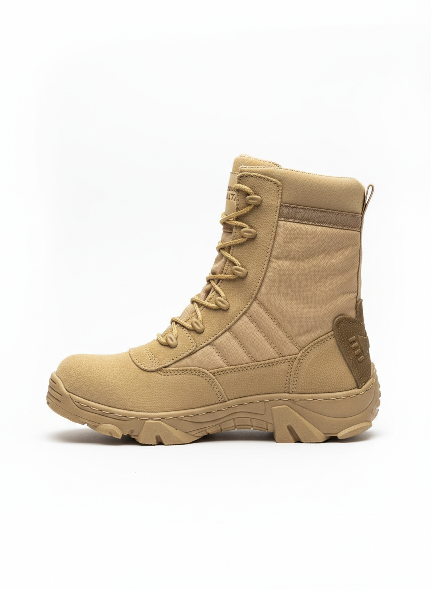 DELTA Tactical Long Boots – Durable Military-Style Boots | SoleCraft