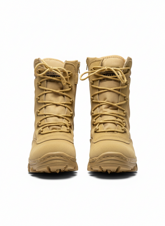 DELTA Tactical Long Boots – Durable Military-Style Boots | SoleCraft